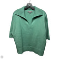 Sweater Short Sleeve By Marled In Green, Size: L