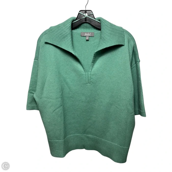 Sweater Short Sleeve By Marled In Green, Size: L