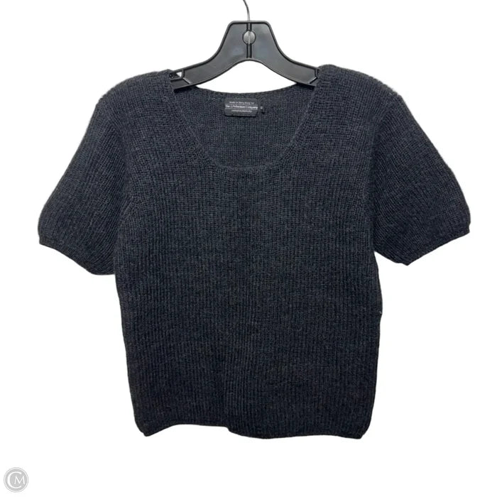 Sweater Short Sleeve By The J. Peterman Company In Grey, Size: S