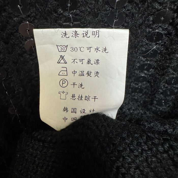 Sweater Wool Blend By Lavender By LVD In Black, Size: 55