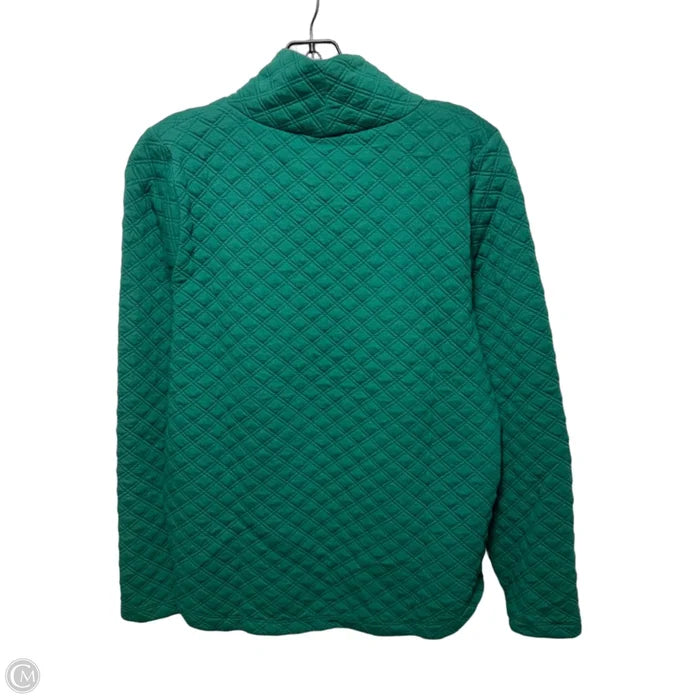 Sweatshirt Collar By J. Crew In Green, Size: M