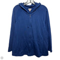 Sweatshirt Hoodie By J. Jill In Blue, Size: Xl