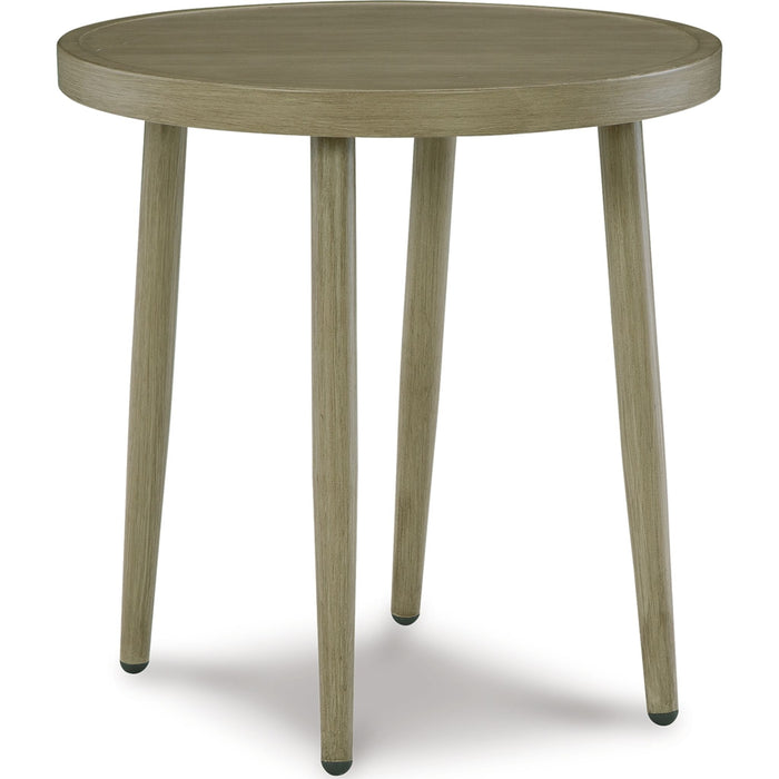 Swiss Valley Outdoor Round End Table