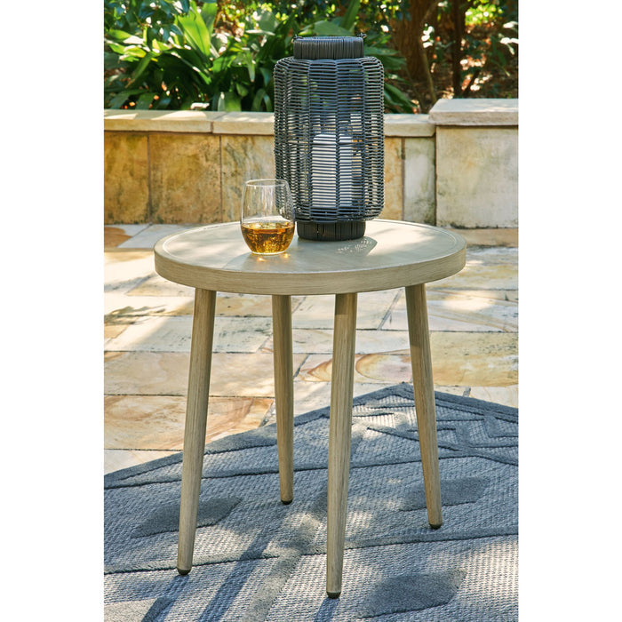 Swiss Valley Outdoor Round End Table