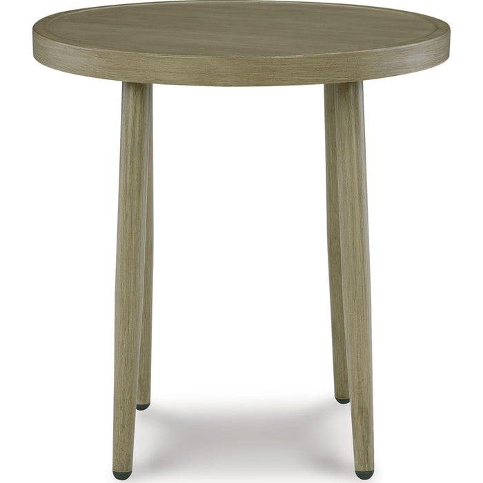Swiss Valley Outdoor Round End Table