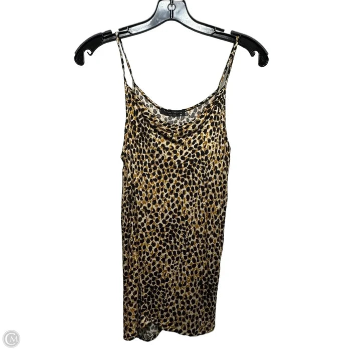 Tank Top By Final Touch In Animal Print, Size: M