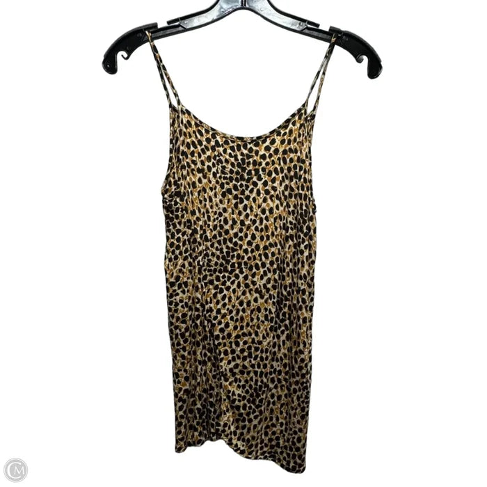 Tank Top By Final Touch In Animal Print, Size: M