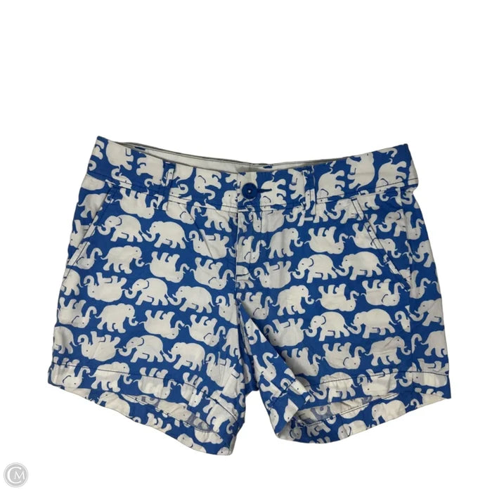 The Callahan Shorts Designer By Lilly Pulitzer In Blue & White, Size: 4