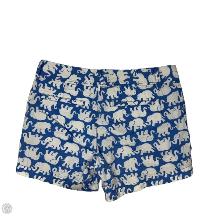 The Callahan Shorts Designer By Lilly Pulitzer In Blue & White, Size: 4