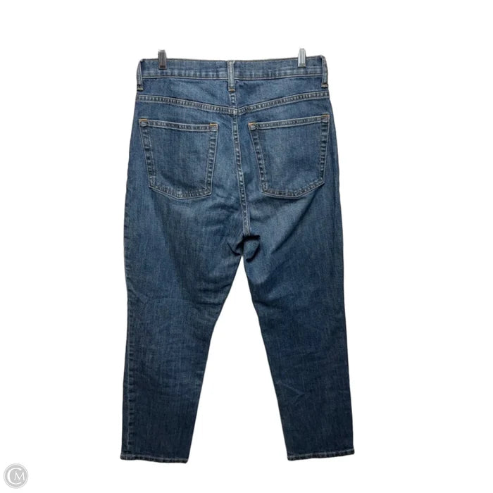 The Cheeky Jean Cropped By Everlane In Blue Denim, Size: 6/28