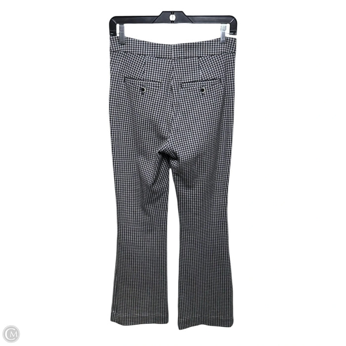 The Essential Trouser Pants By Anthropologie In Black & White, Size: 2