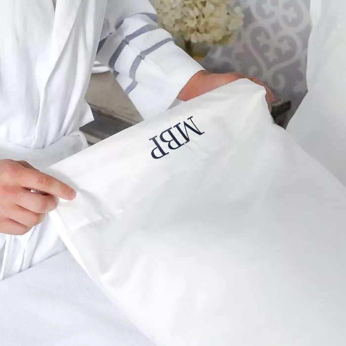 Top View The Pillow Bar Cotton Sateen Pillowcases