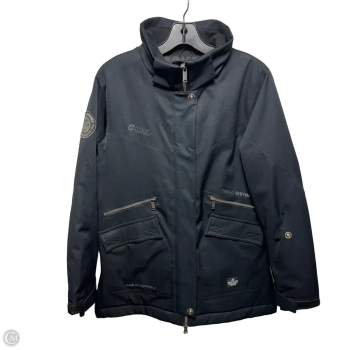 Thermo System Ski & Snowboard Jacket By Higher Experience In Black, Size: S