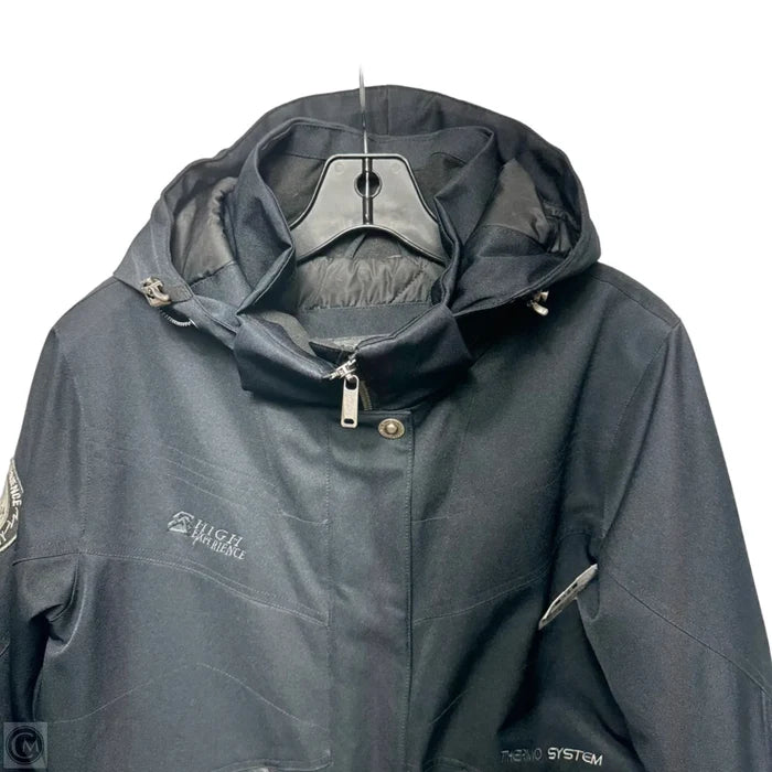 Thermo System Ski & Snowboard Jacket By Higher Experience In Black, Size: S