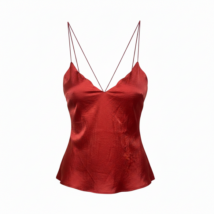 Top Cami By Free People In Red, Size: L