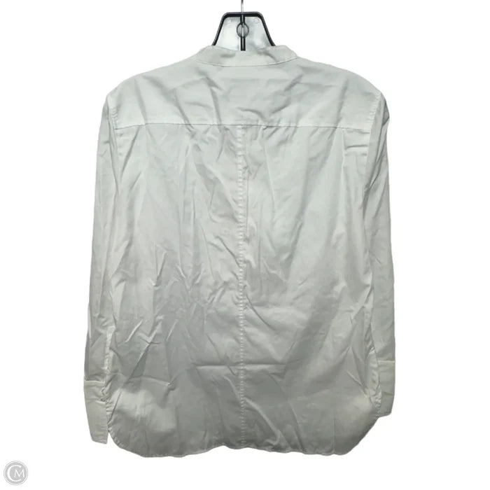 Top Long Sleeve Basic By J. Crew In White, Size: 10