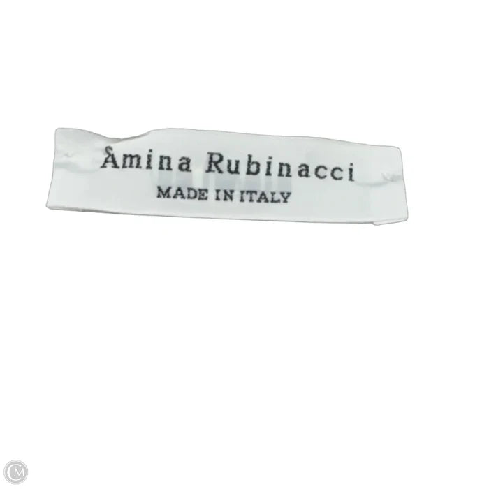 Top Long Sleeve By amina rubinacci  In Striped Pattern, Size: 10/ It46