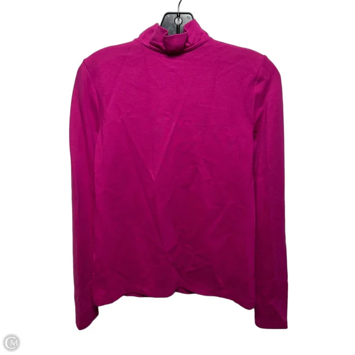 Top Long Sleeve By Brooks Brothers In Pink, Size: Xs