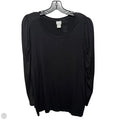 Top Long Sleeve By Chicos In Black, Size: Xl