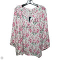 Top Long Sleeve By Crown And Ivy In Floral Print, Size: Xxl
