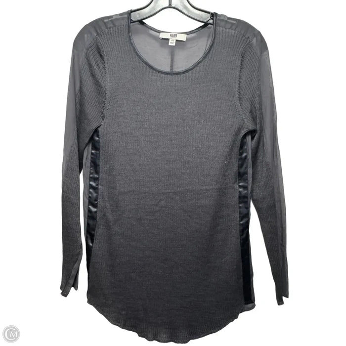 Top Long Sleeve By Etcetra In Grey, Size: Xs