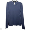 Top Long Sleeve By Free People In Blue, Size: M