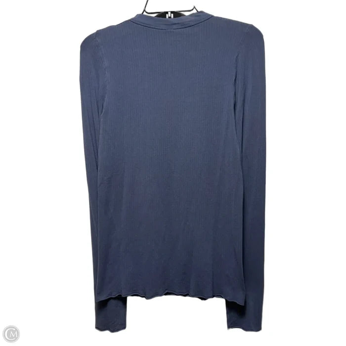 Top Long Sleeve By Free People In Blue, Size: M