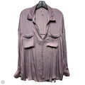 Top Long Sleeve By Free People In Purple, Size: L
