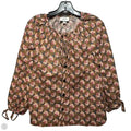 Top Long Sleeve By J. Crew In Floral Print, Size: S