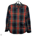 Top Long Sleeve By J. Crew In Plaid Pattern, Size: 4p