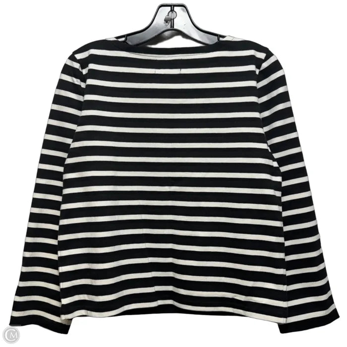 Top Long Sleeve By J. Crew In Striped Pattern, Size: Xs