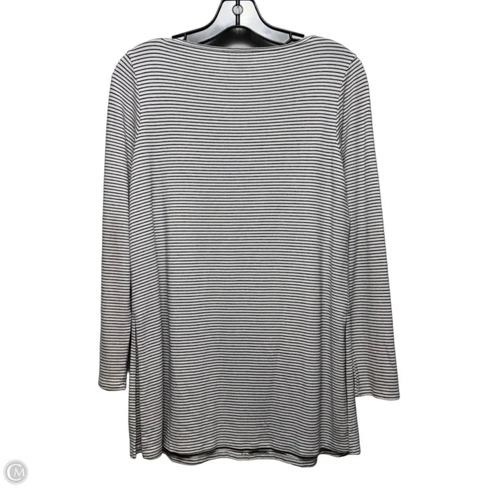 Top Long Sleeve By J. Jill In Striped Pattern, Size: Xs