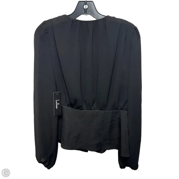Top Long Sleeve By Lulus In Black, Size: Xs