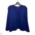 Top Long Sleeve By Madewell In Purple, Size: M