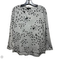 Top Long Sleeve By Nally And Millie In Grey, Size: S