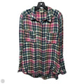 Top Long Sleeve By Pilcro In Plaid Pattern, Size: L