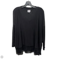 Top Long Sleeve By Planet In Black, Size: Osfm