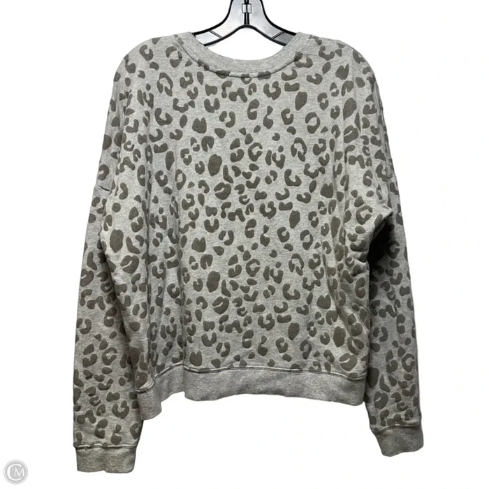Top Long Sleeve By Rails In Animal Print, Size: L
