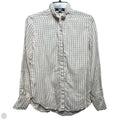 Top Long Sleeve By Scotch & Soda In Checkered Pattern, Size: M