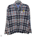 Top Long Sleeve By Sojara In Plaid Pattern, Size: M