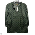 Top Long Sleeve By Sugar Lips In Green, Size: 2x