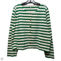 Top Long Sleeve By Talbots In Striped Pattern, Size: Xl