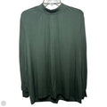 Top Long Sleeve By Up!  In Green, Size: M