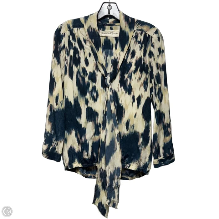 Top Long Sleeve By Velvet By Graham & Spencer In Multi-colored, Size: S