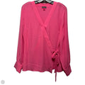 Top Long Sleeve By Vince Camuto In Pink, Size: L