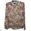 Top Long Sleeve By Worth Ny In Floral Print, Size: 4