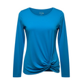 Top Long Sleeve Designer By Luxletic Lilly Pulitzer In Blue, Size: L
