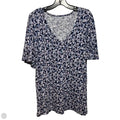 Top Short Sleeve By Lane Bryant In Floral Print, Size: 18