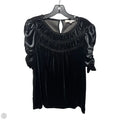 Top Short Sleeve By Loft In Black, Size: S