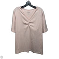 Top Short Sleeve By Nation Ltd In Striped Pattern, Size: 2x